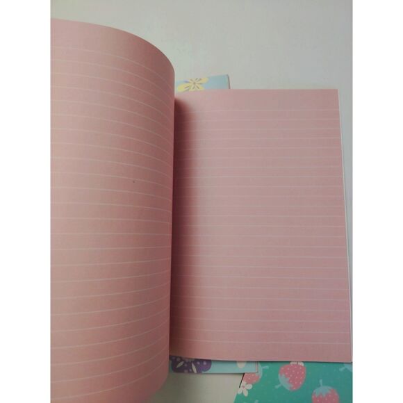 Bundle Lot of 3 Pastel Strawberry Theme JOT Journal Paperback Notepads NWOT - Picture 5 of 11